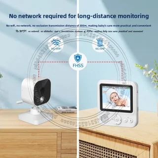 Eszenzics Babyfoon Pro5 HD draadloos met nachtcamera