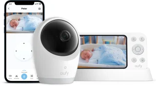 eufy Baby E21 Babyfoon met 4K Camera en draagbare monitor