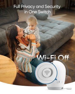 eufy Baby E21 Babyfoon met 4K Camera en draagbare monitor