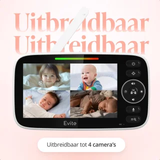 Evite Babyfoon met Camera Full HD 5.0"