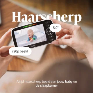 Evite Babyfoon met Camera Full HD 5.0"