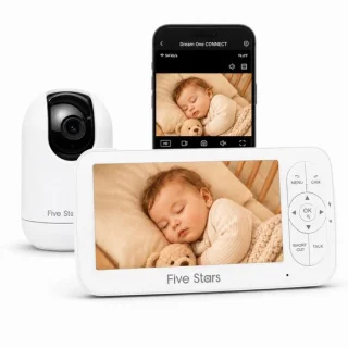Five Stars® Dream One CONNECT babyfoon wit