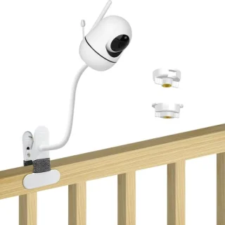Flexibele Babyfoon Houder 40cm - Klembevestiging Lange Zwanenhals voor Diverse Babyfoons