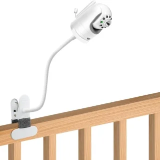Flexibele babyfoon houder - camera standaard - 10.7 cm - zwart
