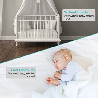 Flexibele babyfoonhouder