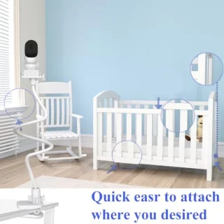 Flexibele babyfoonhouder
