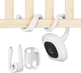 Flexibele camera- en babyfoonhouder - zwart