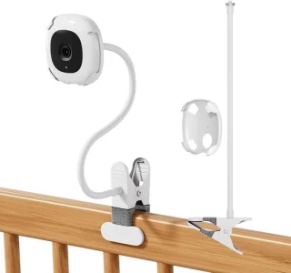 Flexibele clip houder monitorbeugel zwart
