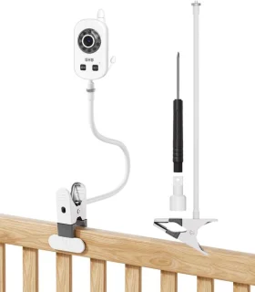 Flexibele clip houder voor baby monitor camera - SolidKeus
