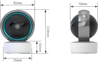 Full HD WiFi Babyfoon met Camera 1296P - BabyPhone