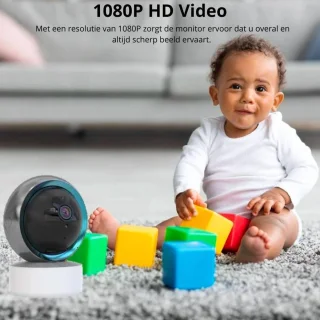 Full HD WiFi Babyfoon met Camera 1296P - BabyPhone