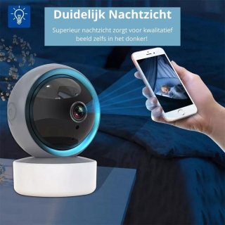 Full HD WiFi Babyfoon met Camera 1296P - BabyPhone