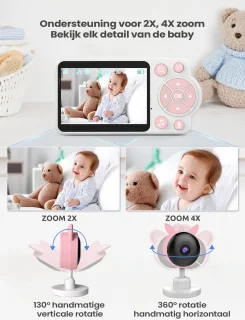 Geen merk Babyfooncamera, roze