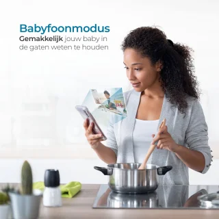 GlobeGuard Babyfoon Camera 5MP Full HD