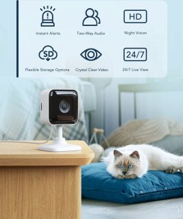 GNCC GC2 WiFi Beveiligingscamera Binnen Wit