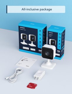 GNCC GC2 WiFi Beveiligingscamera Binnen Wit