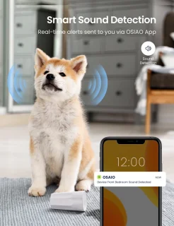 GNCC P1 Wifi Babyfoon met Camera Wit