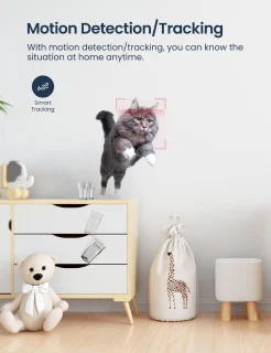 GNCC P1 Wifi Babyfoon met Camera Wit