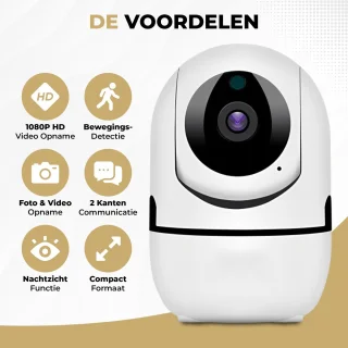 GoGoldPro Full HD Babyfoon met Camera