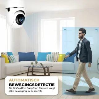 GoGoldPro Full HD Babyfoon met Camera
