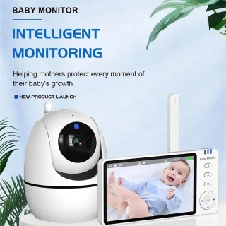 Gran Vida Draadloze Babyfoon met Camera 5.0 Inch