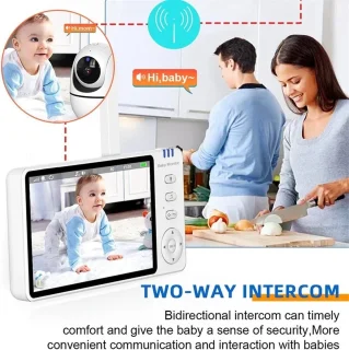 Gran Vida Draadloze Babyfoon met Camera 5.0 Inch