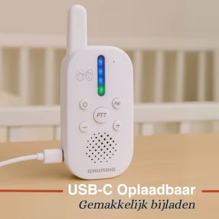 Grundig DECT Audio Babyfoon - Ouder- en Babyunit