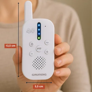 Grundig DECT Audio Babyfoon - Ouder- en Babyunit