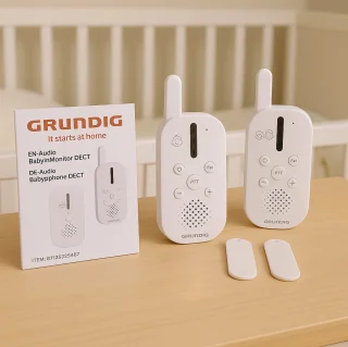 Grundig DECT Audio Babyfoon - Ouder- en Babyunit