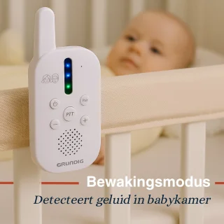Grundig DECT Audio Babyfoon - Ouder- en Babyunit