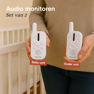 Grundig DECT Audio Babyfoon - Ouder- en Babyunit