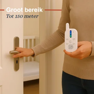 Grundig DECT Audio Babyfoon - Ouder- en Babyunit