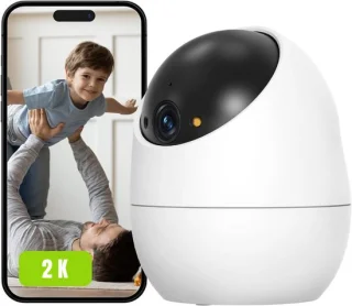GTB® Huisdiercamera Wit 9x9x11cm