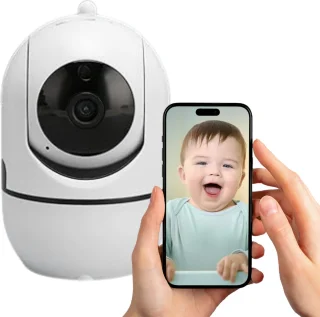 HappyLiving Babyfoon met Camera Wit Full HD