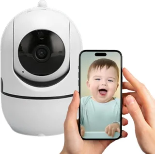 HappyLiving Babyfoon met Camera Wit Full HD