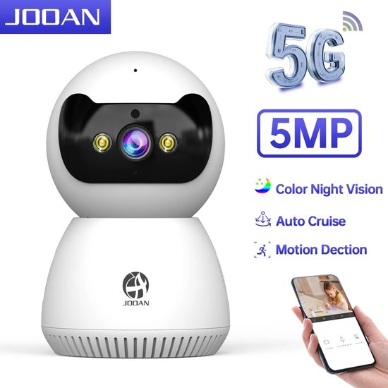 HDJ 5G Wifi Babyfoon Wit