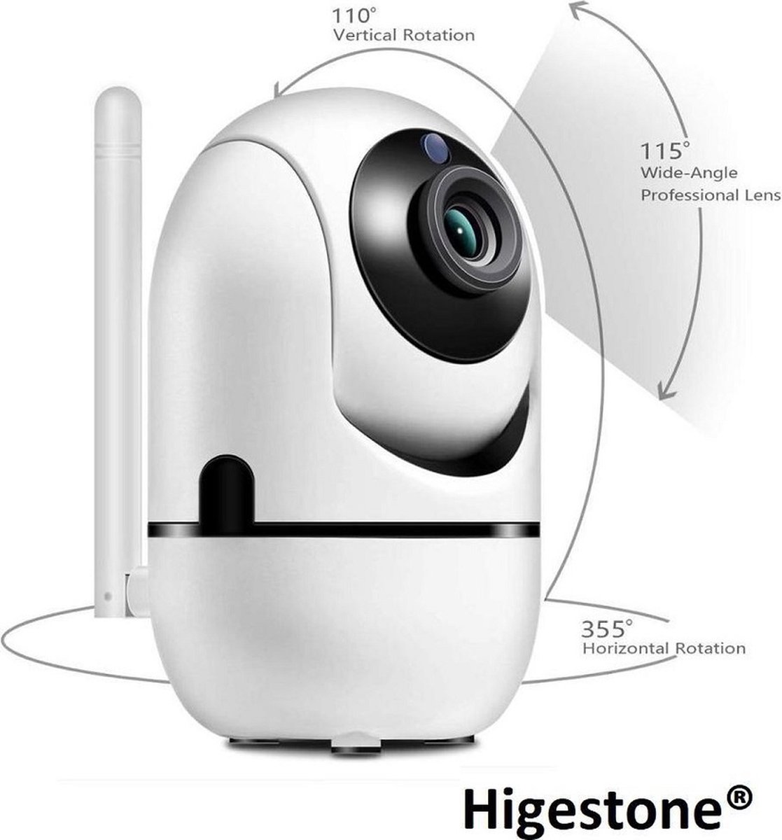 Higestone Babyfoon WiFi HD met Camera