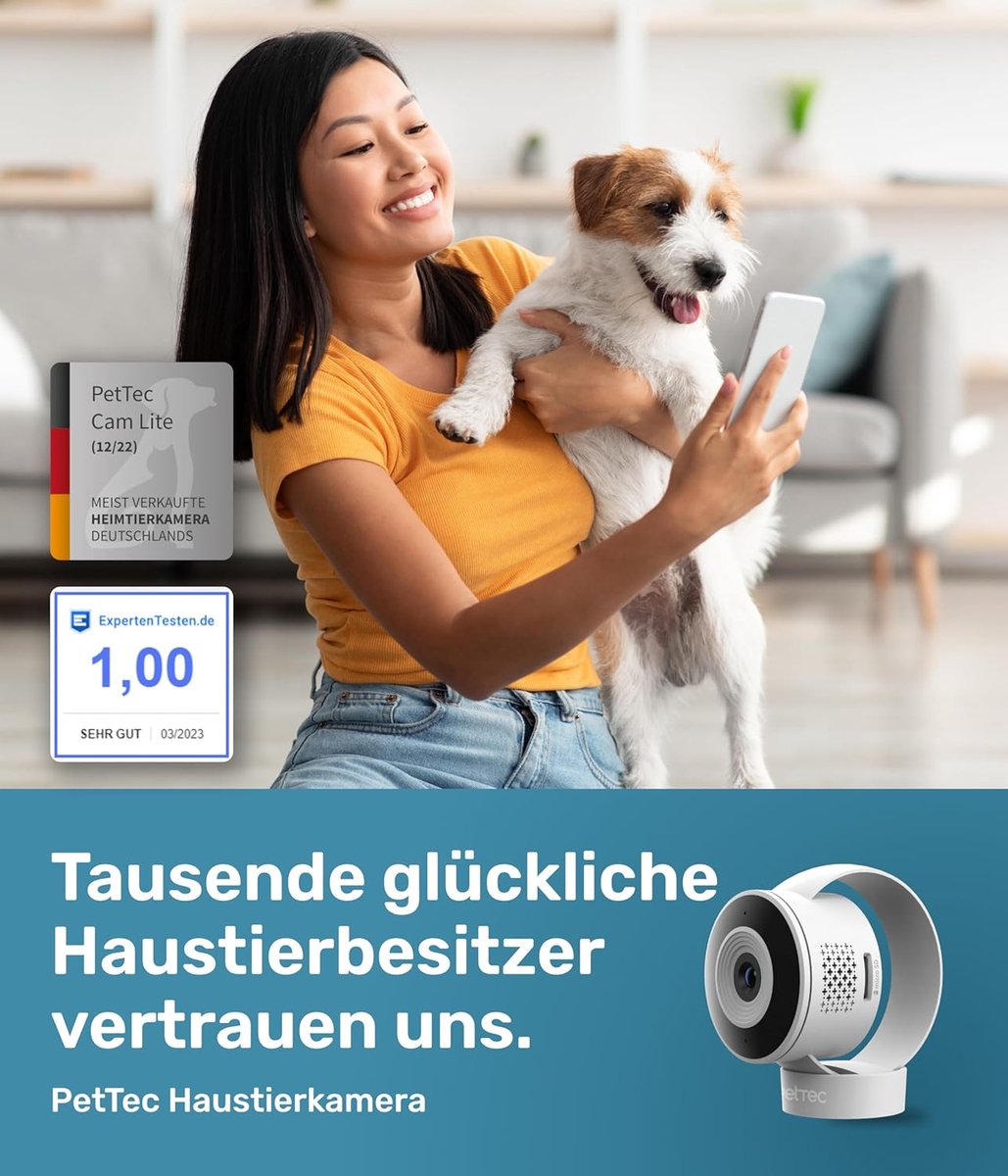 Hondencamera Babyfoon Full HD met App
