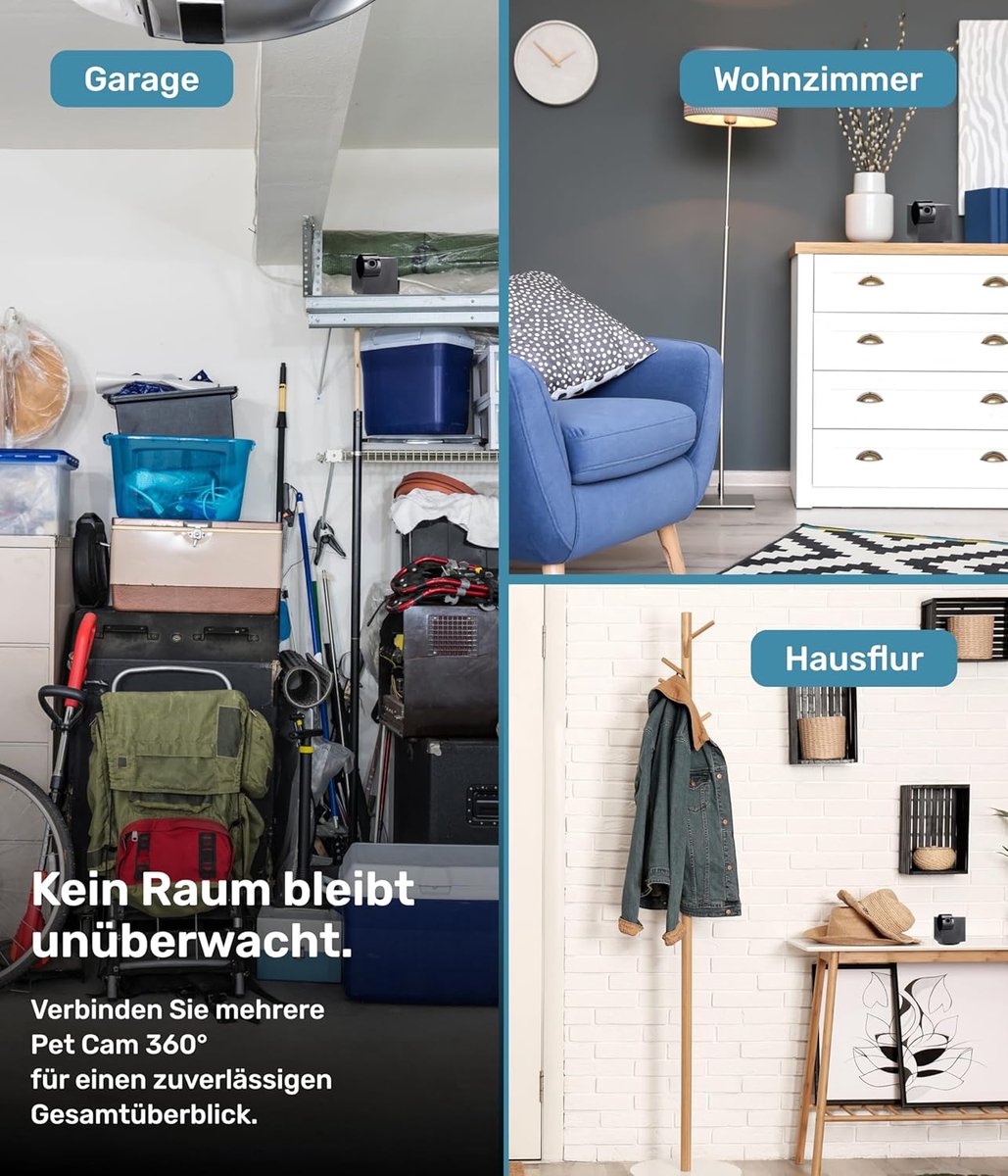Hondencamera Babyfoon Full HD met App