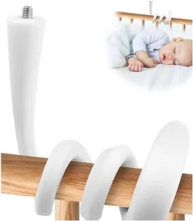 Houder voor babycamera 43 cm - Wit