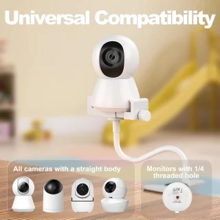 Houder voor babyfoon en babycamera