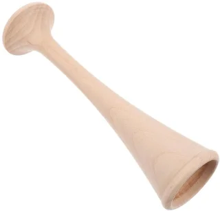 Houten foetale stethoscoop 175 cm beige