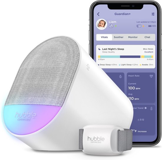 Hubble Connected Guardian+ baby monitor