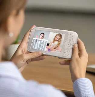 Hubble Connected Nursery Pal Dual Vision 5 Baby Monitor