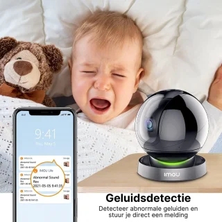 Huisdiercamera 360° Draaibaar Met App En 2-Weg Audio