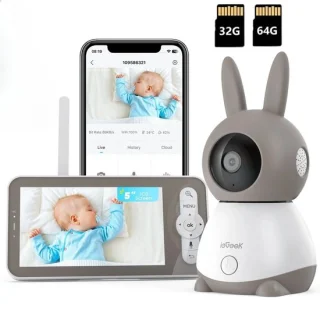ieGeek Babyfoon met Camera en Monitor