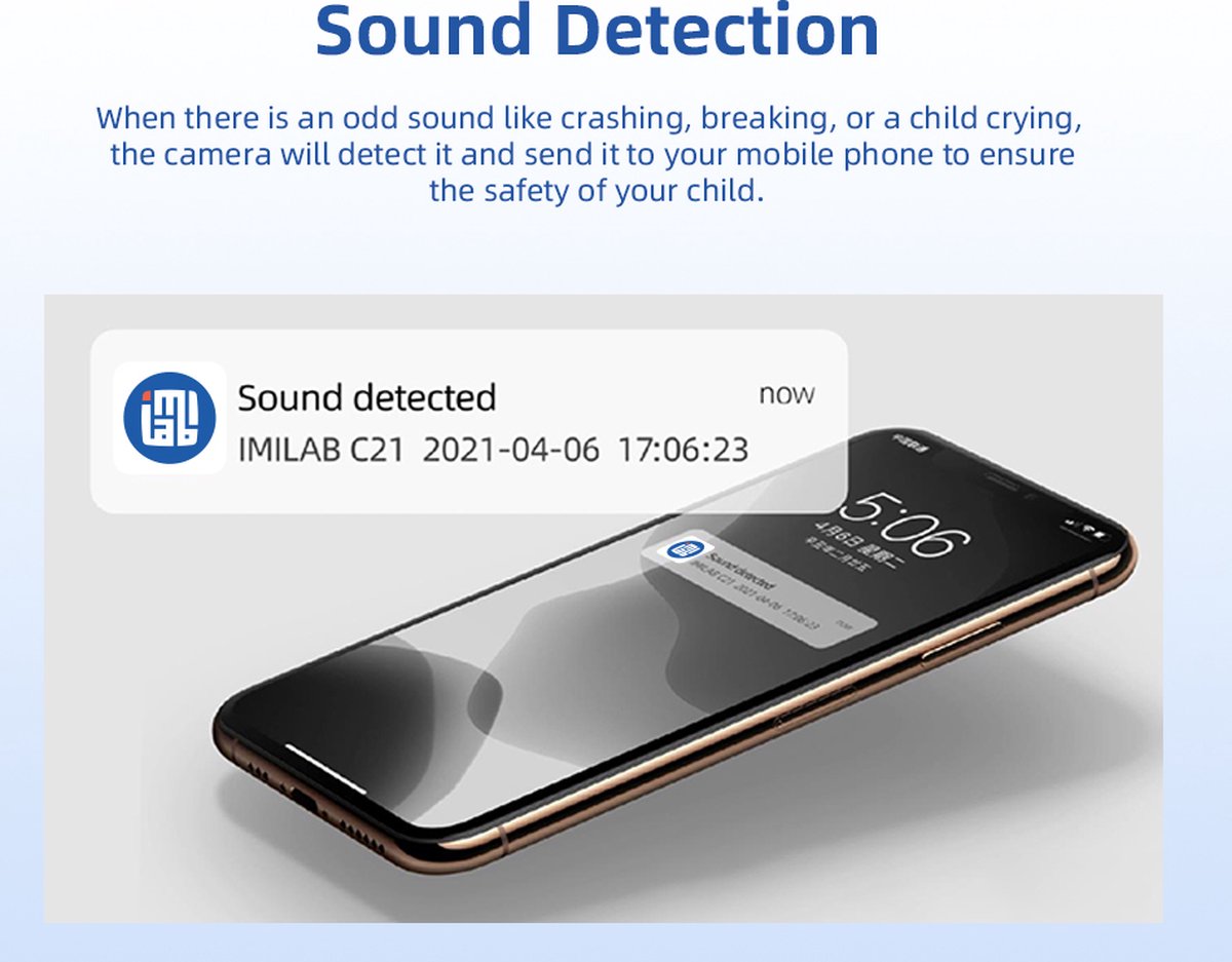 Imilab C21 Babyfoon Camera Wit