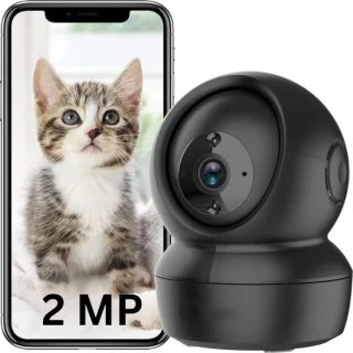 Imperatoris Hondencamera 360° Pan/Tilt Full HD Zwart