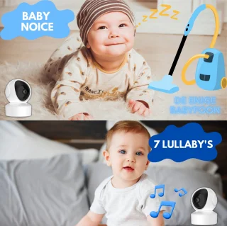 iNeedy Apy Babyfoon 2 Camera's 5 Inch