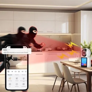 IP-camera babyfoon - beveiligingscamera voor kinderen - thuisbewakingscamera voor kinderen - One Color